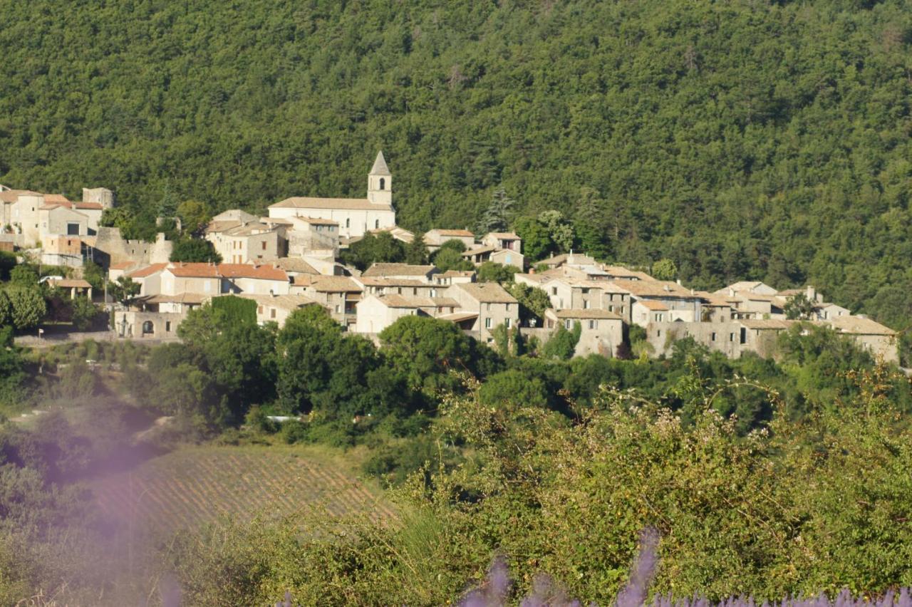克拉维里尔酒店 Saint-Auban-sur-lʼOuvèze 外观 照片